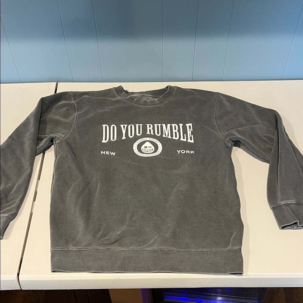 Mens Medium Rumble Boxing Sweatshirt